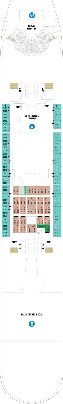 Plan for Deck 3