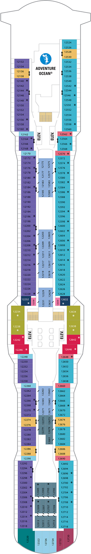 Plan for Deck 12