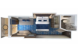 Sample Cabin Image for Category Code BA (Balcony)