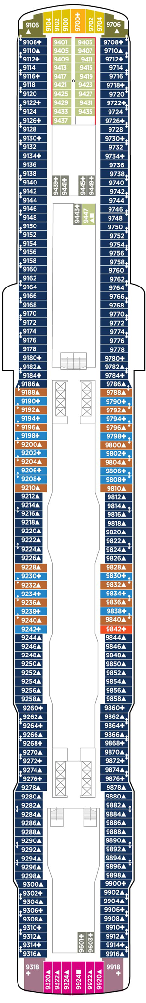 Plan for Deck 9