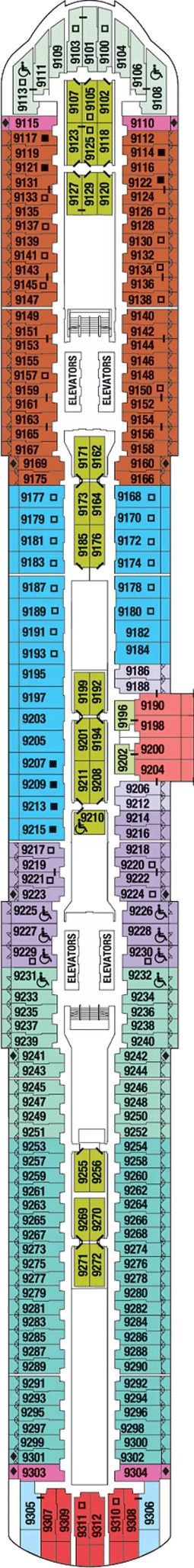 Plan for Deck 9