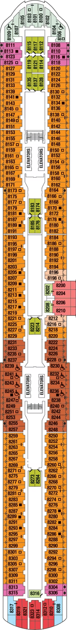 Plan for Deck 8
