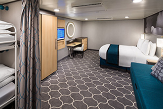 Sample Cabin Image for Category Code 1R (Spacious Interior)