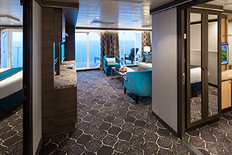 Sample Cabin Image for Category Code GT (Grand Suite - 2 Bedrooms)