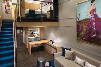 Sample Cabin Image for Category Code L1 (Crown Loft Suite)