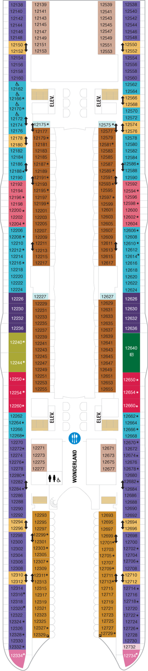 Plan for Deck 12
