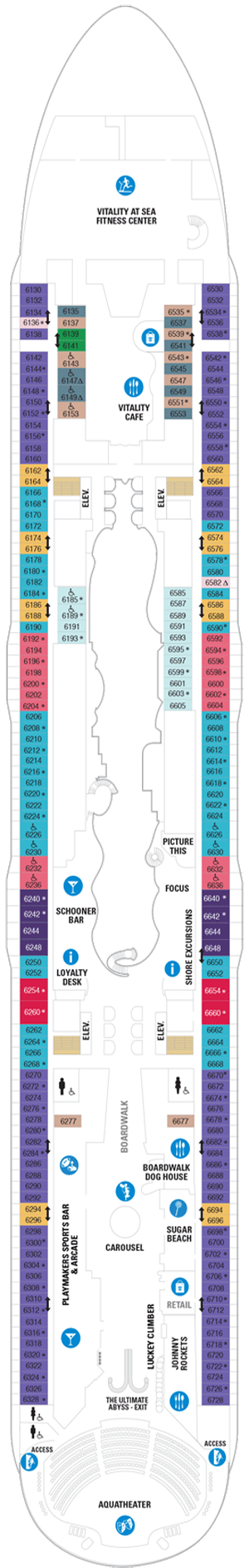 Plan for Deck 6
