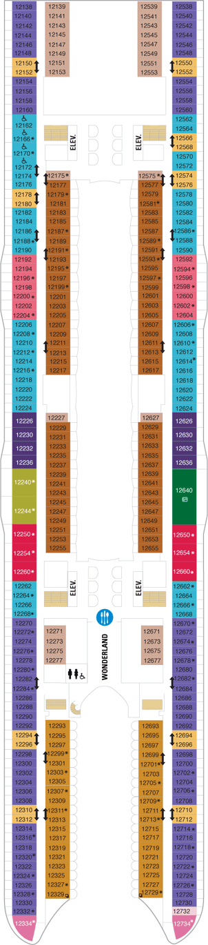 Plan for Deck 12