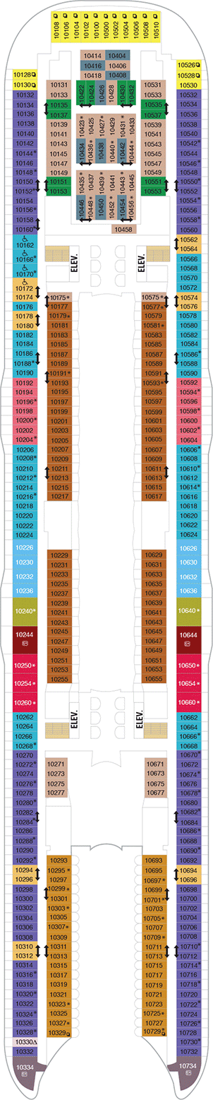 Plan for Deck 10