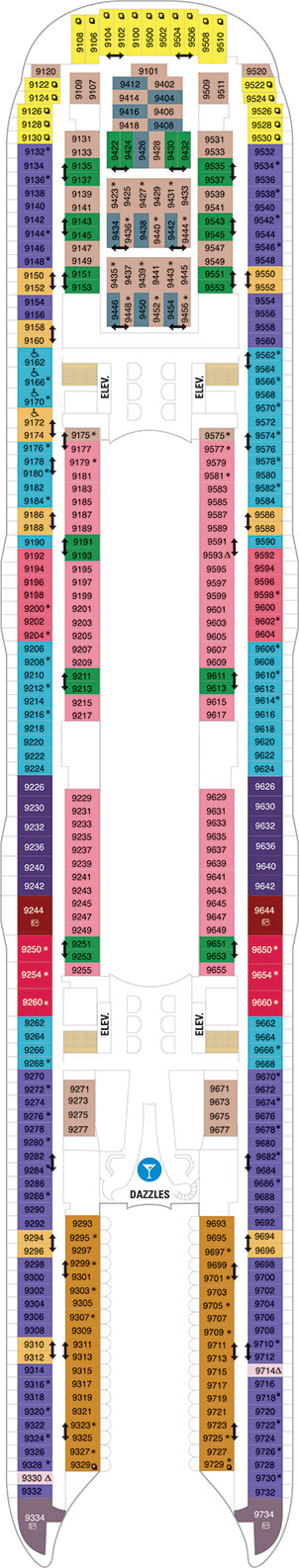 Plan for Deck 9