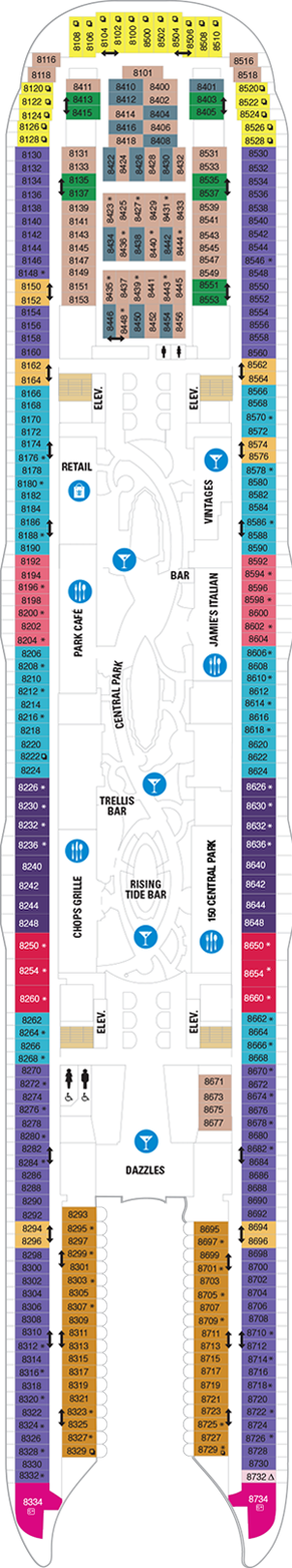 Plan for Deck 8