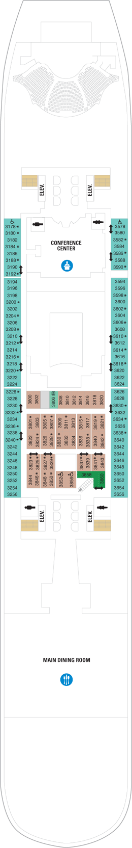 Plan for Deck 3