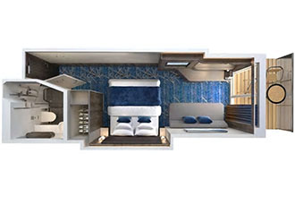 Sample Cabin Image for Category Code BF (Balcony)
