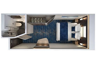 Sample Cabin Image for Category Code O4 (Family Oceanview)