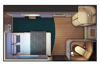 Sample Cabin Image for Category Code T1 (Studio)
