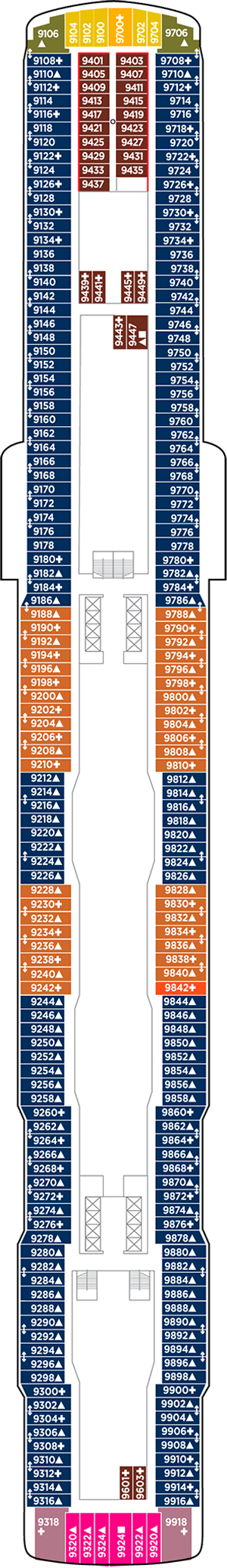 Plan for Deck 9