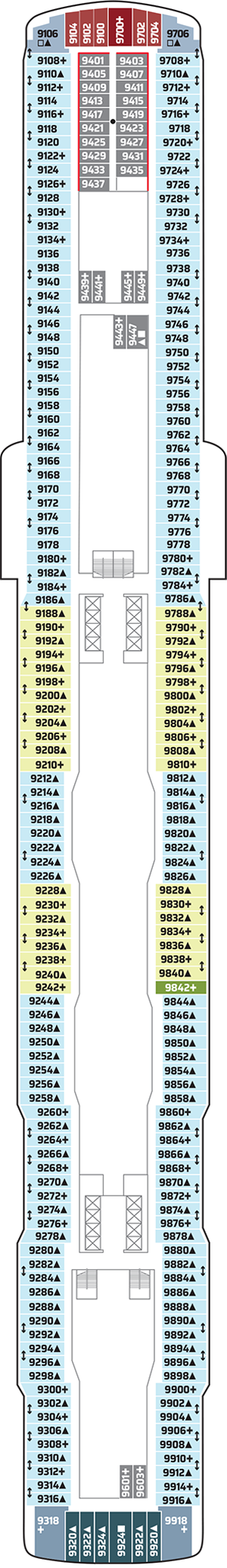 Plan for Deck 9