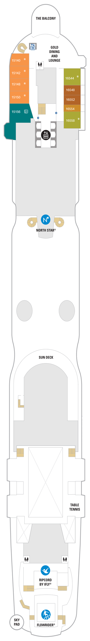 Plan for Deck 16