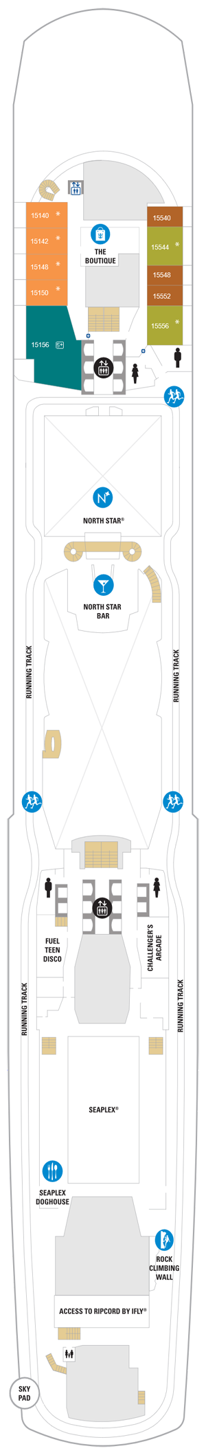 Plan for Deck 15