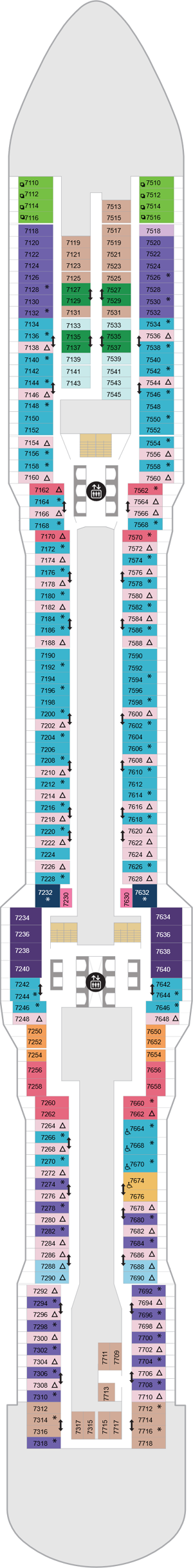 Plan for Deck 7