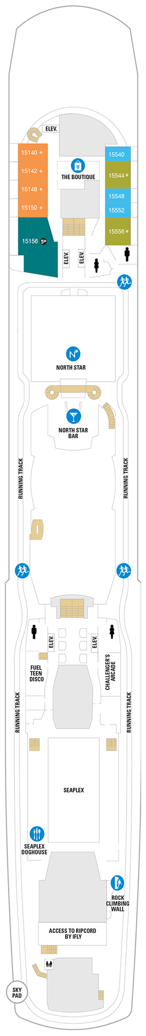 Plan for Deck 15
