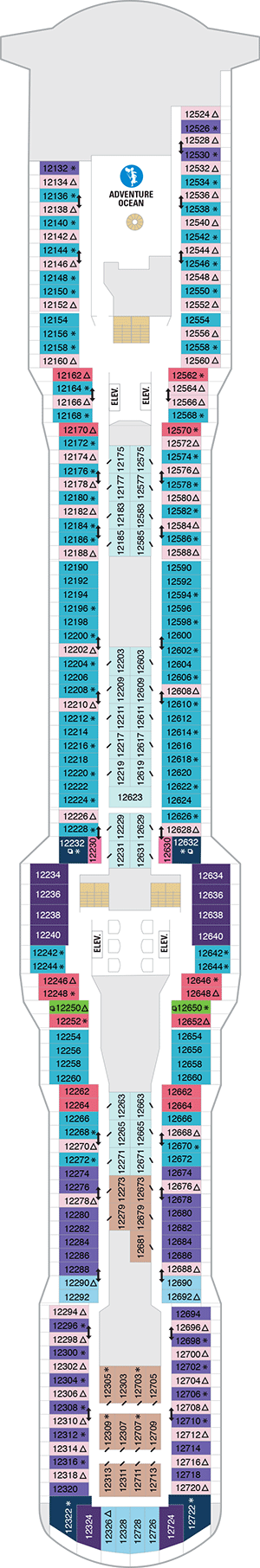 Plan for Deck 12