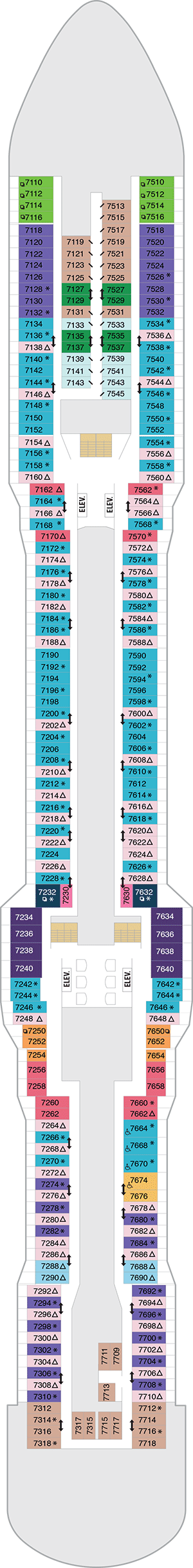 Plan for Deck 7