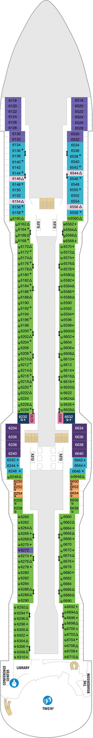 Plan for Deck 6
