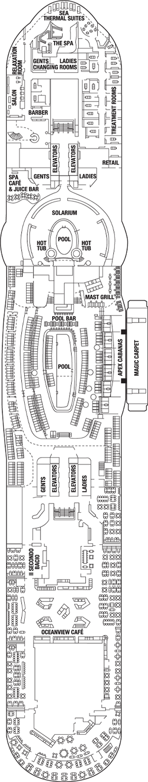 Plan for Deck 14