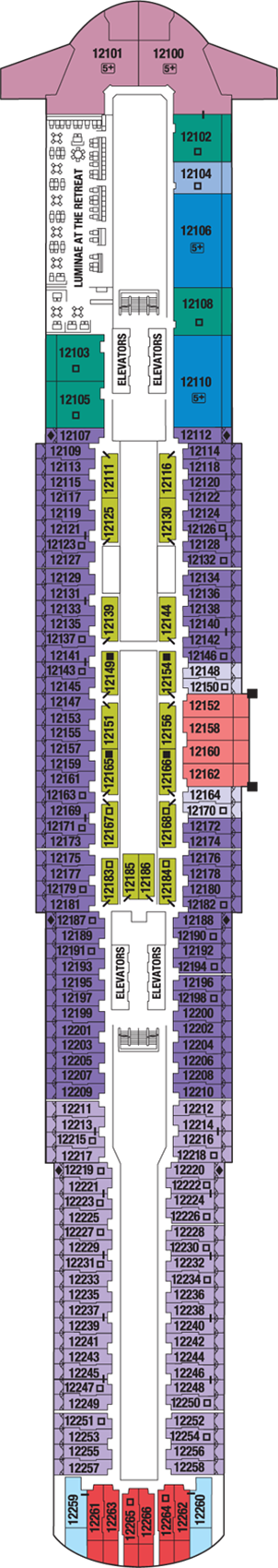 Plan for Deck 12