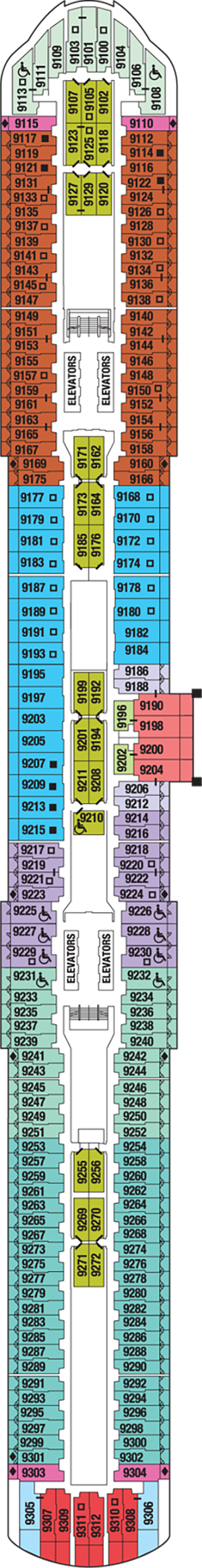 Plan for Deck 9