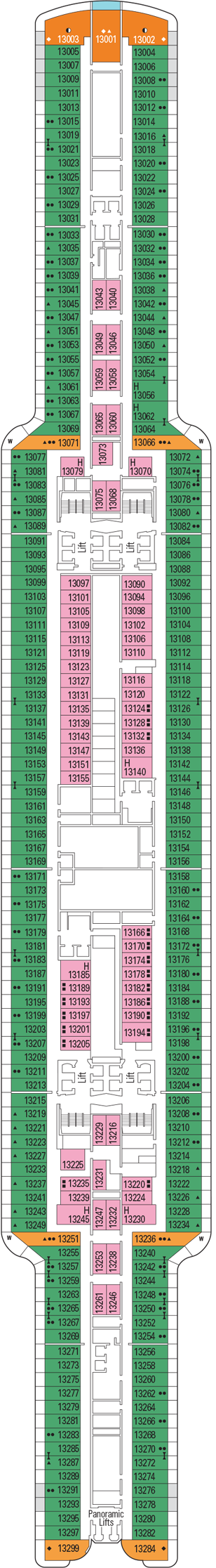 MSC Seashore Ship Details Deck Plans Reviews And More