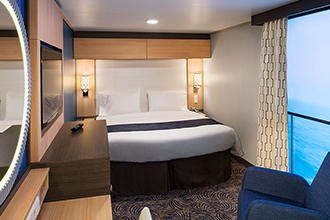 Sample Cabin Image for Category Code 2U (Interior with Virtual Balcony)