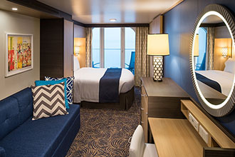 Sample Cabin Image for Category Code 3D (Ocean View Balcony)