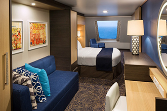 Sample Cabin Image for Category Code 3M (Spacious Ocean View)