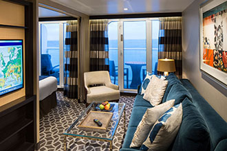 Sample Cabin Image for Category Code GS (Grand Suite - 1 Bedroom)