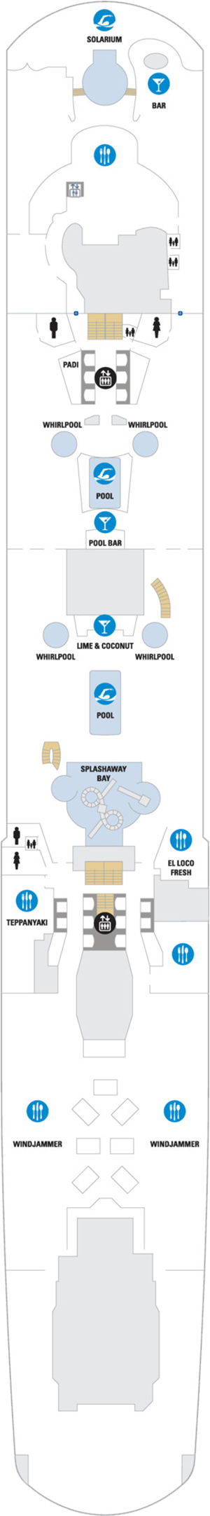 Plan for Deck 14