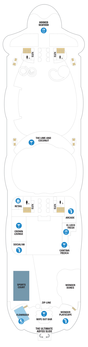 Plan for Deck 16