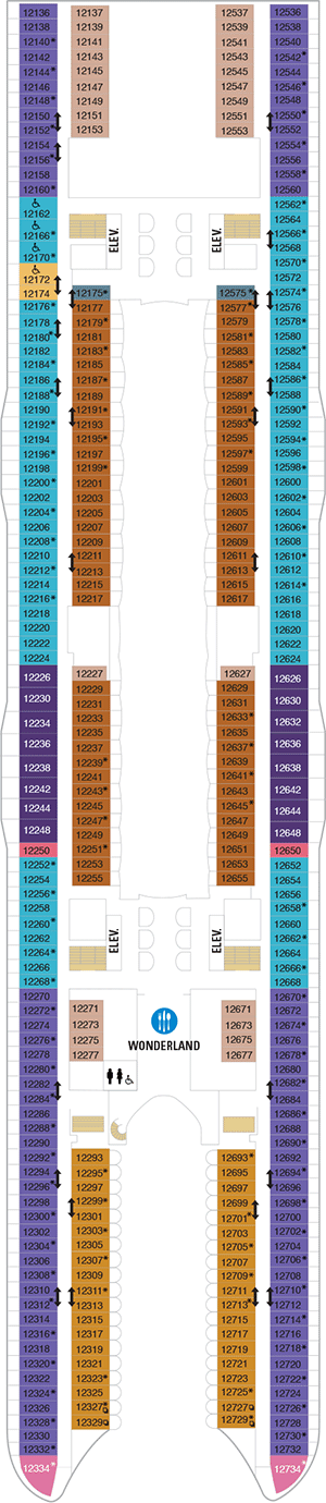 Plan for Deck 12