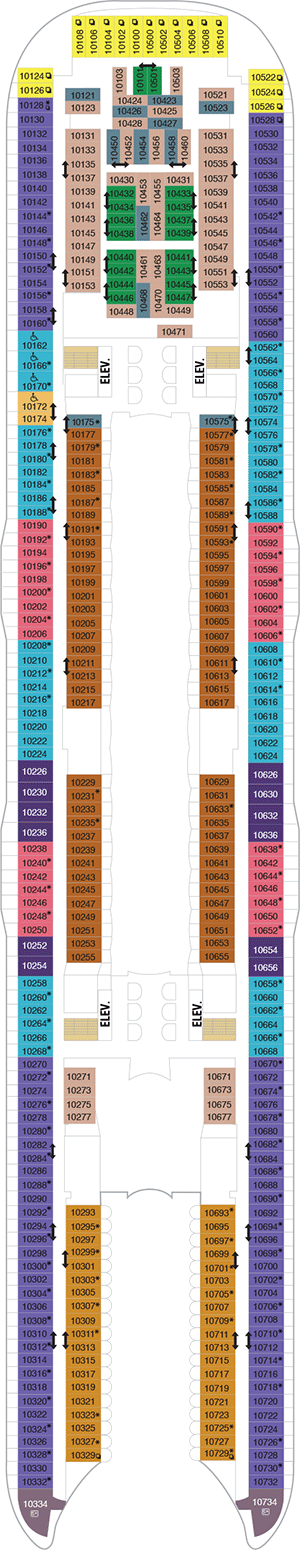 Plan for Deck 10