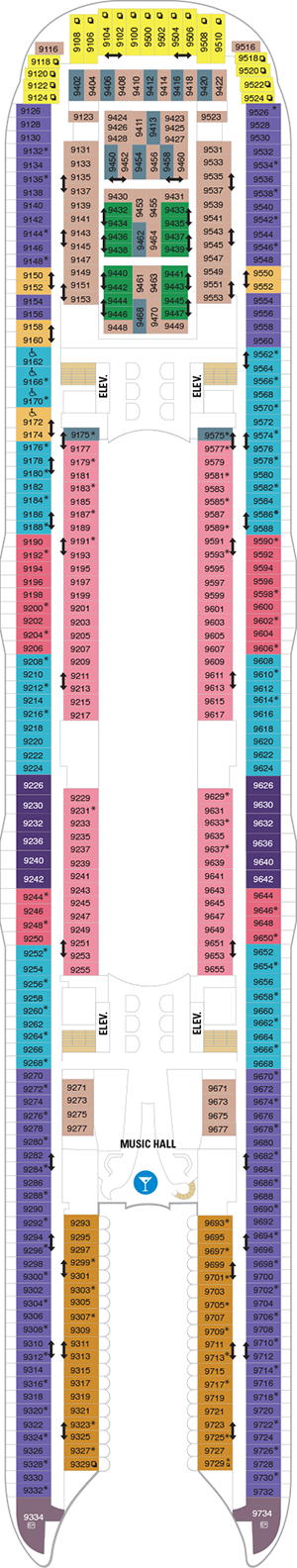 Plan for Deck 9