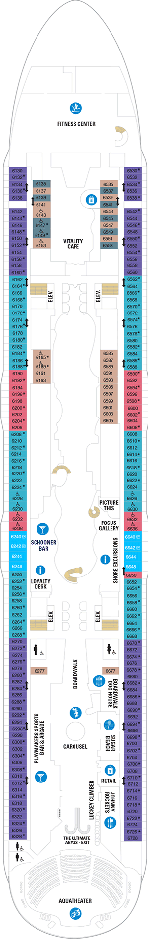 Plan for Deck 6