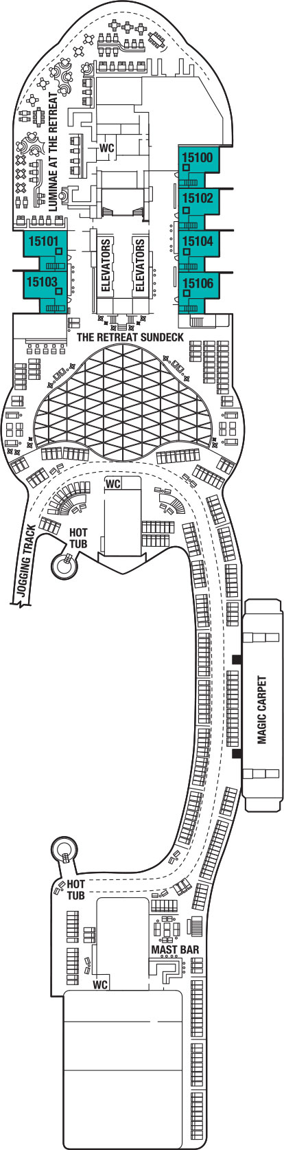 Plan for Deck 16