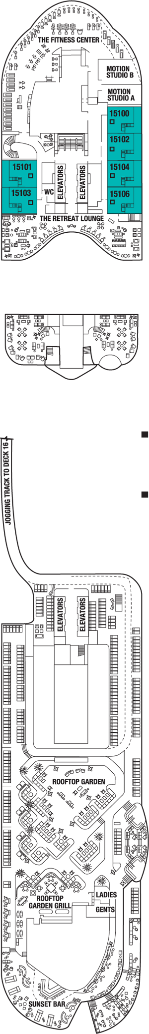 Plan for Deck 15
