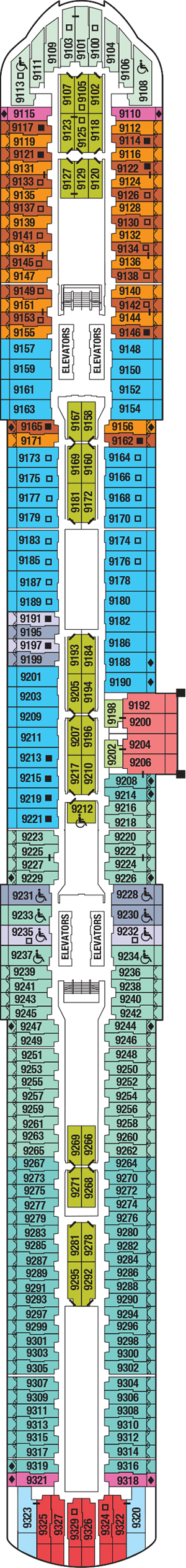 Plan for Deck 9