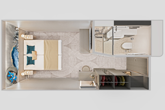 Sample Cabin Image for Category Code IB (Inside)