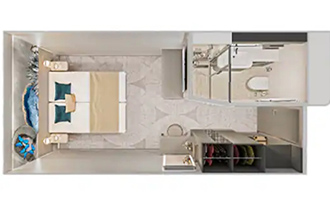 Sample Cabin Image for Category Code IT (Solo Inside)