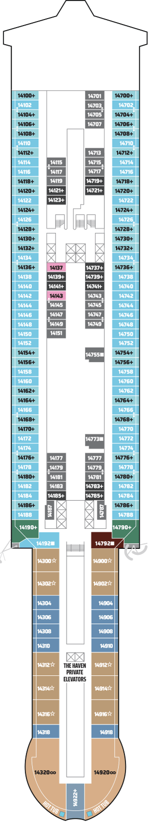 Plan for Deck 14