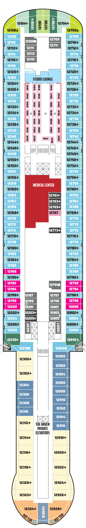 Plan for Deck 12