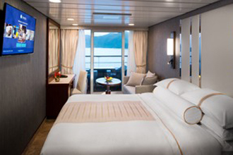Sample Cabin Image for Category Code P2 (Veranda Plus Stateroom)